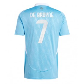 Belgia Kevin De Bruyne #7 Borte skjorte EM 2024 Kortermet